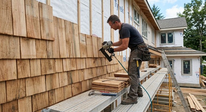 Shake Siding Installation in Saco, ME