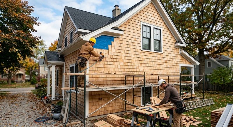 Shake Siding Installation in Sanford, ME