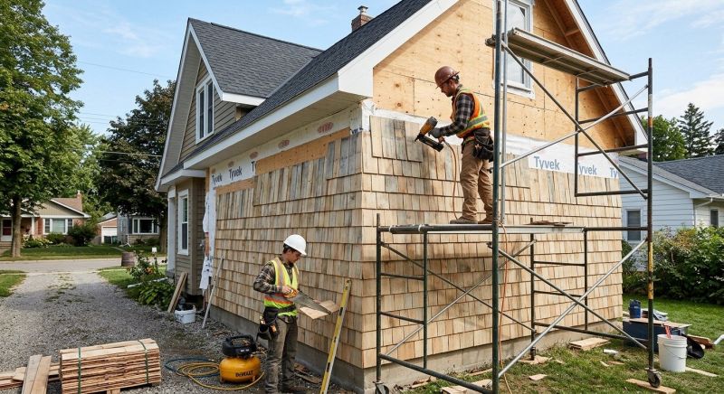 Shake Siding Installation in York County, ME