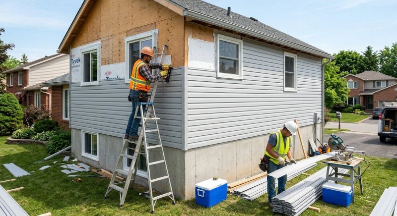 Siding Replacement in Wells, ME