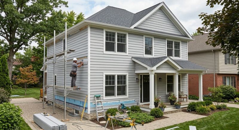Siding Replacement in Wells, ME