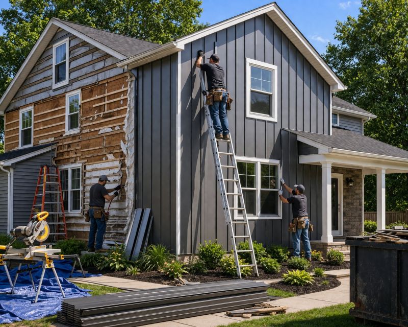 Thermal Siding Installation in Wells, ME