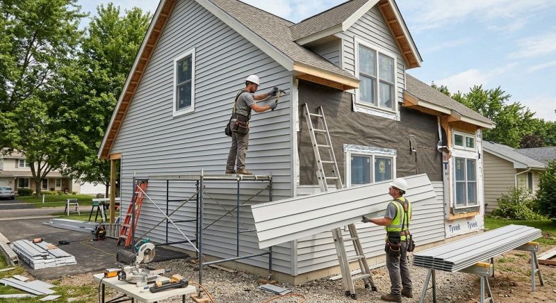 Vinyl Siding Installation in Barrington, NH