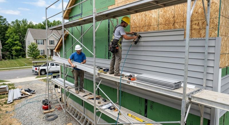 Vinyl Siding Installation in Eliot, ME