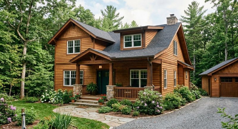Wood Plank Siding Installation in Wells, ME