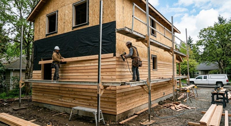Wood Siding Installation in Dover, NH