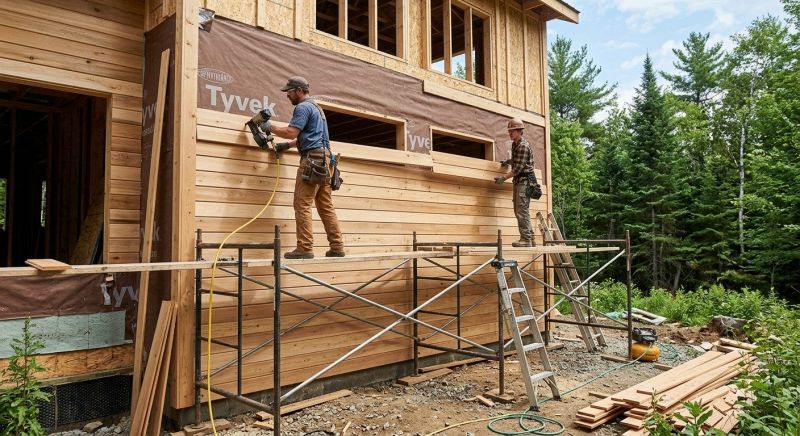 Wood Siding Installation in Saco, ME
