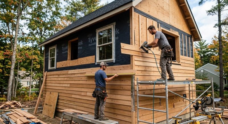 Wood Siding Replacement in Biddeford, ME