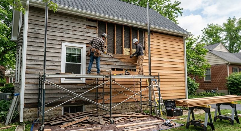 Wood Siding Replacement in Scarborough, ME