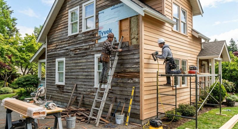 Wood Siding Replacement in York, ME