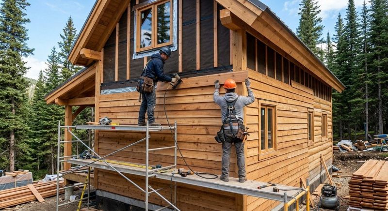 Wood Siding Service in Buxton, ME